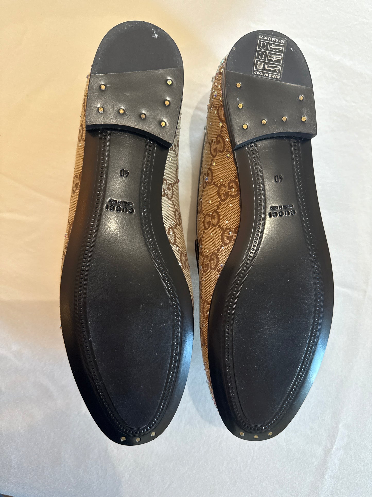 Gucci bling bling loafers