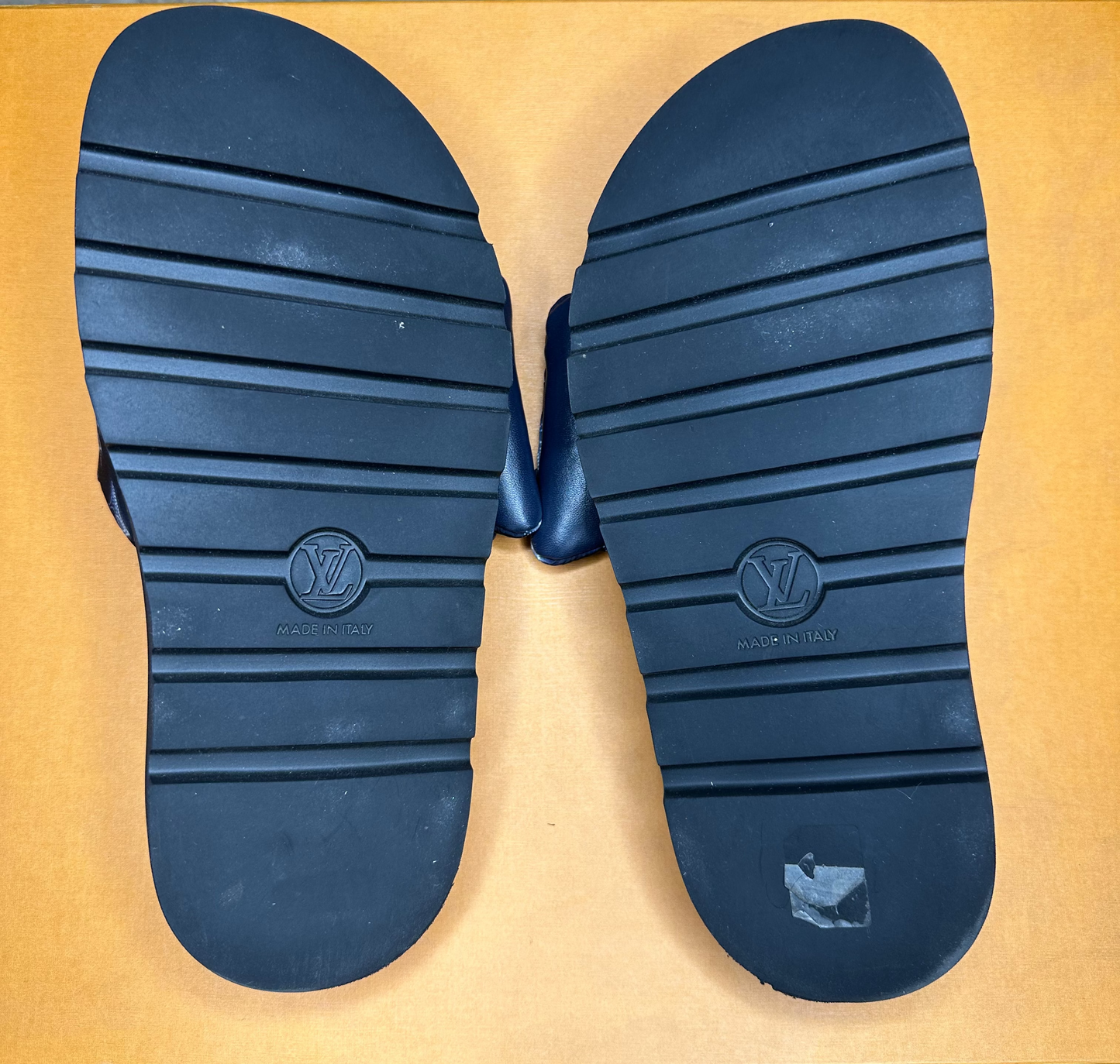Louis Vuitton Pool Pillow Comfort Mules Monogram Nylon – Navy Size 39