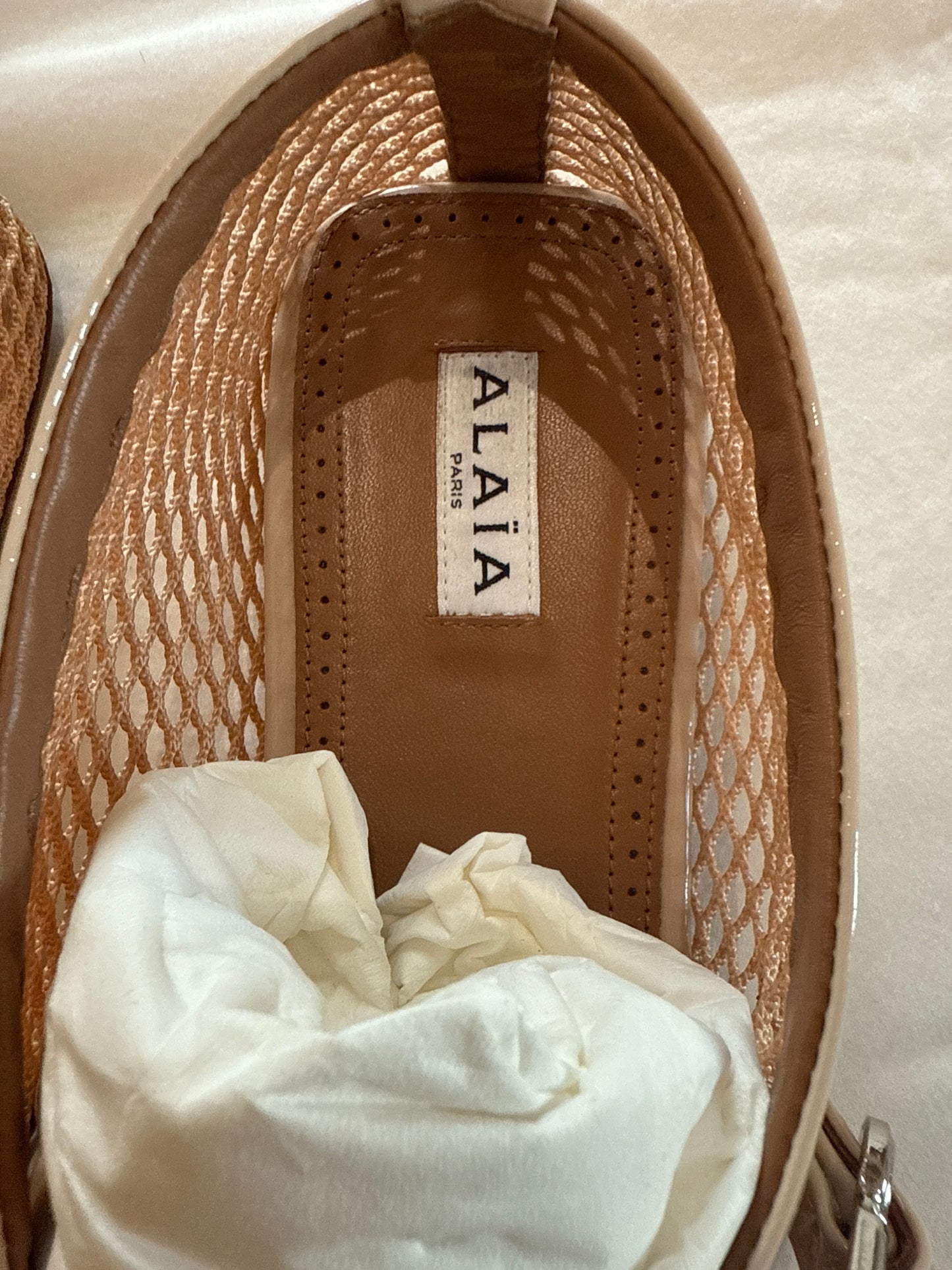 ALAIA MESH FLATS *SOLD*