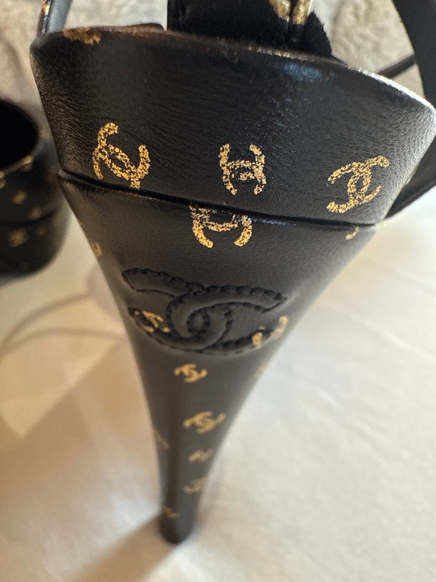 Chanel logo all over hills