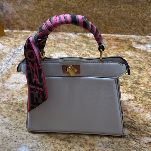 Fendi Peekaboo ISeeU Petite Top-Handle Bag