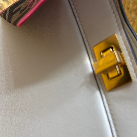 Fendi Peekaboo ISeeU Petite Top-Handle Bag