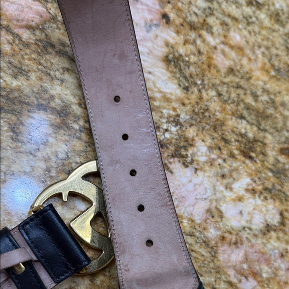 Gucci Web Stripe Belt – Green & Red with Gold GG Buckle