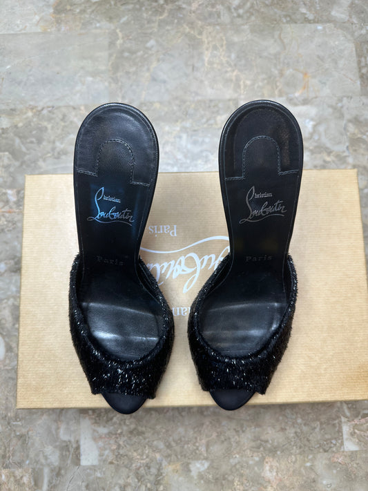 Christian Louboutin Me Dolly 100 Mule Heels | Size 40
