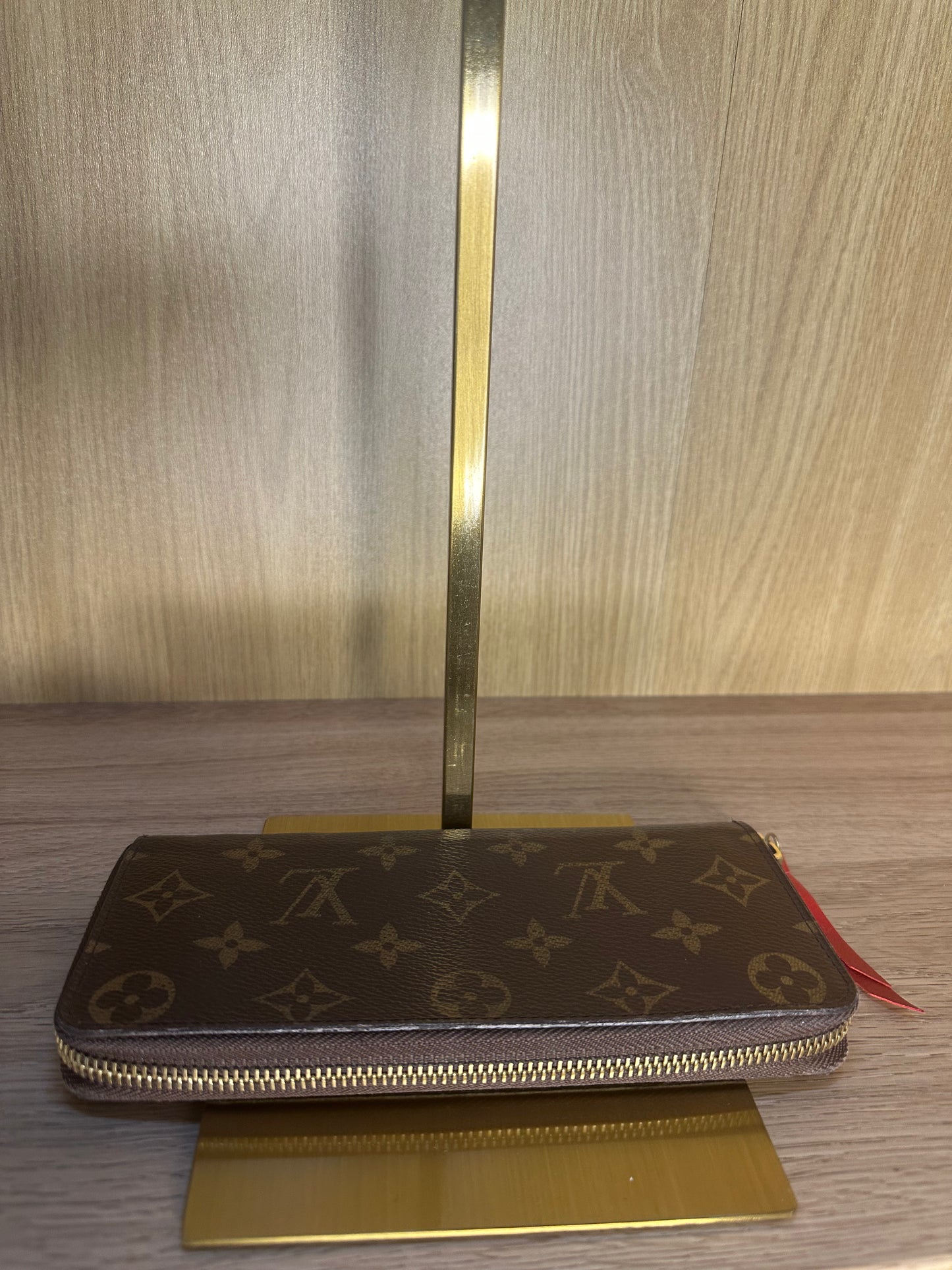 Louis Vuitton Marignan Monogram Canvas Handbag | Coquelicot Red Leather 2-Way Shoulder Bag