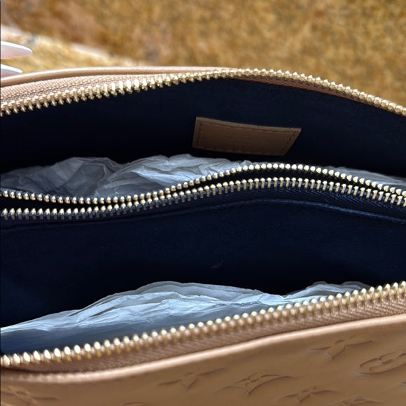 Louis Vuitton Coussin PM – Camel Quilted Monogram