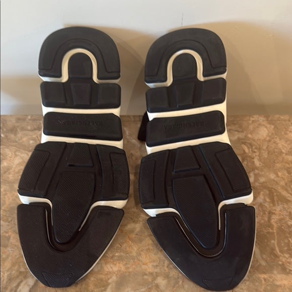 MENS-BALENCIAGA Black Speed Sock Sneakers – Size 10 (Pre-Owned)